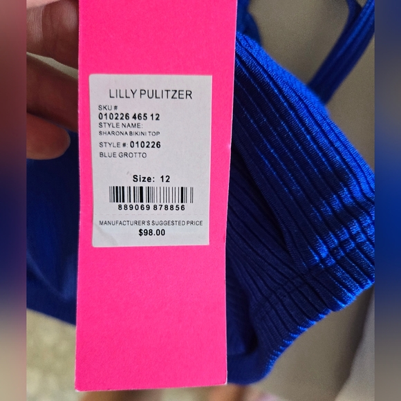 NWT $254 Lilly Pulitzer Bikini Set, Size 12 - Picture 4 of 12
